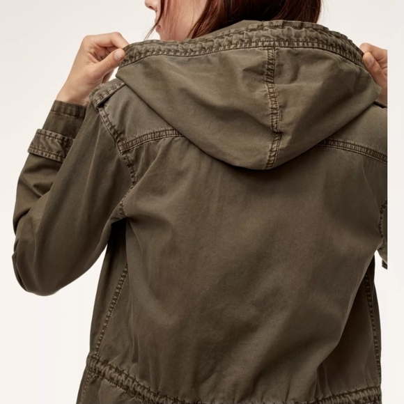 Artizia Azure Skies Trooper jacket olive green small - Picture 3 of 14